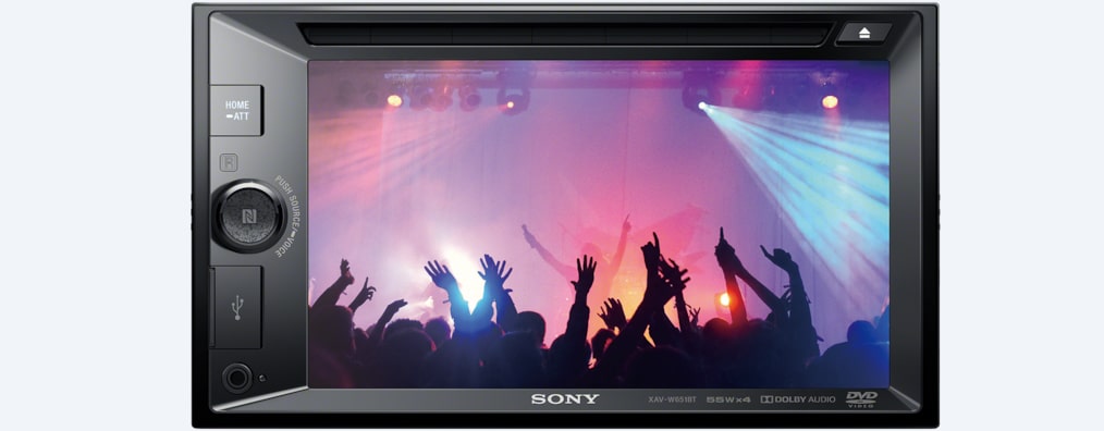 Sony XAVW651BT 15.7cm (6.2”) LCD DVD Receiver
