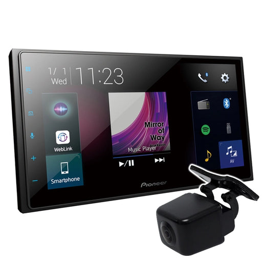 Pioneer DMH-Z5350BT Capacitive Touch-screen Multimedia player with Apple CarPlay, Android Auto & Bluetooth Plus Pioneer RCAMAVIC