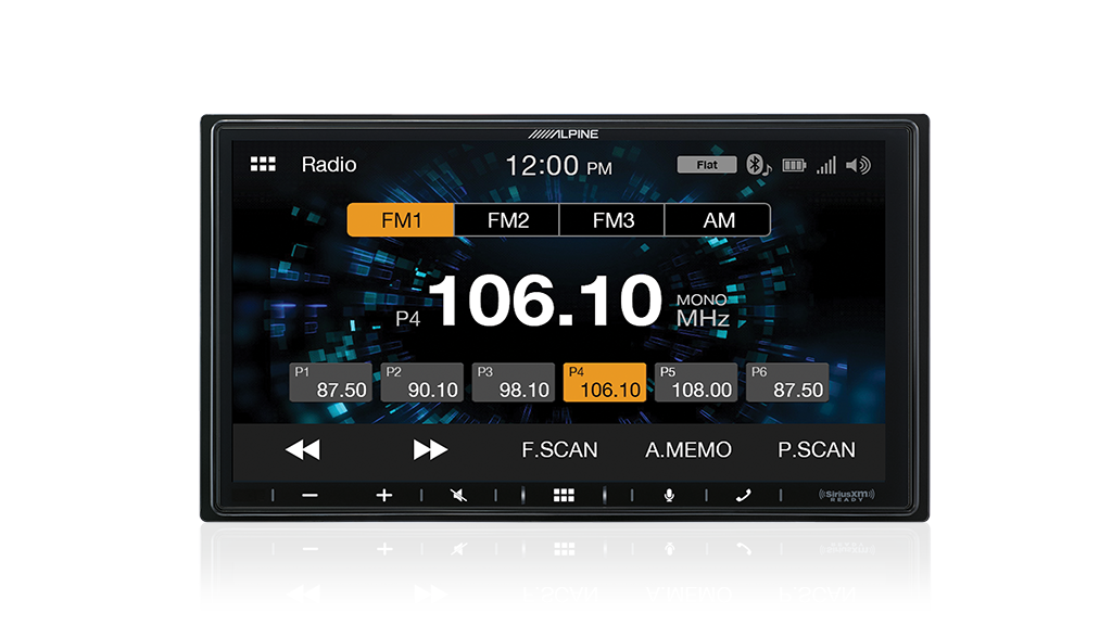 Alpine iLX-W650E 7" Audio Visual Receiver with Apple CarPlay / Android Auto / FLAC / MP3 / WMA / AAC / Bluetooth