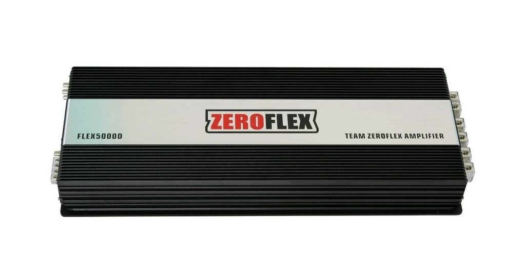 ZeroFlex FLEX5000D 1 x 5000RMS @ 1ΩAmplifier with Strappable Bass Remote